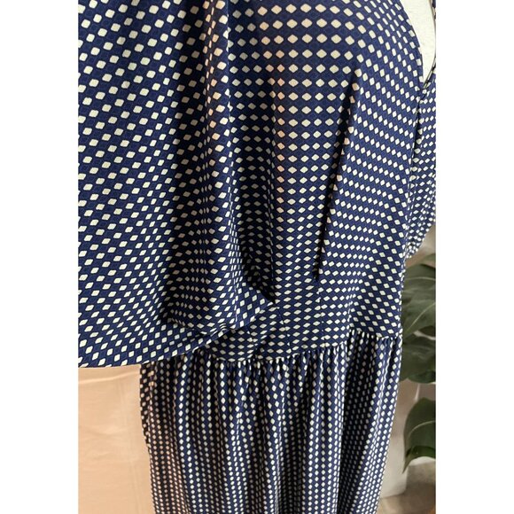 East Adeline Size 3X Boho Kimono Momen's Sleeve Midi Dress V-Neck - Picture 7 of 16